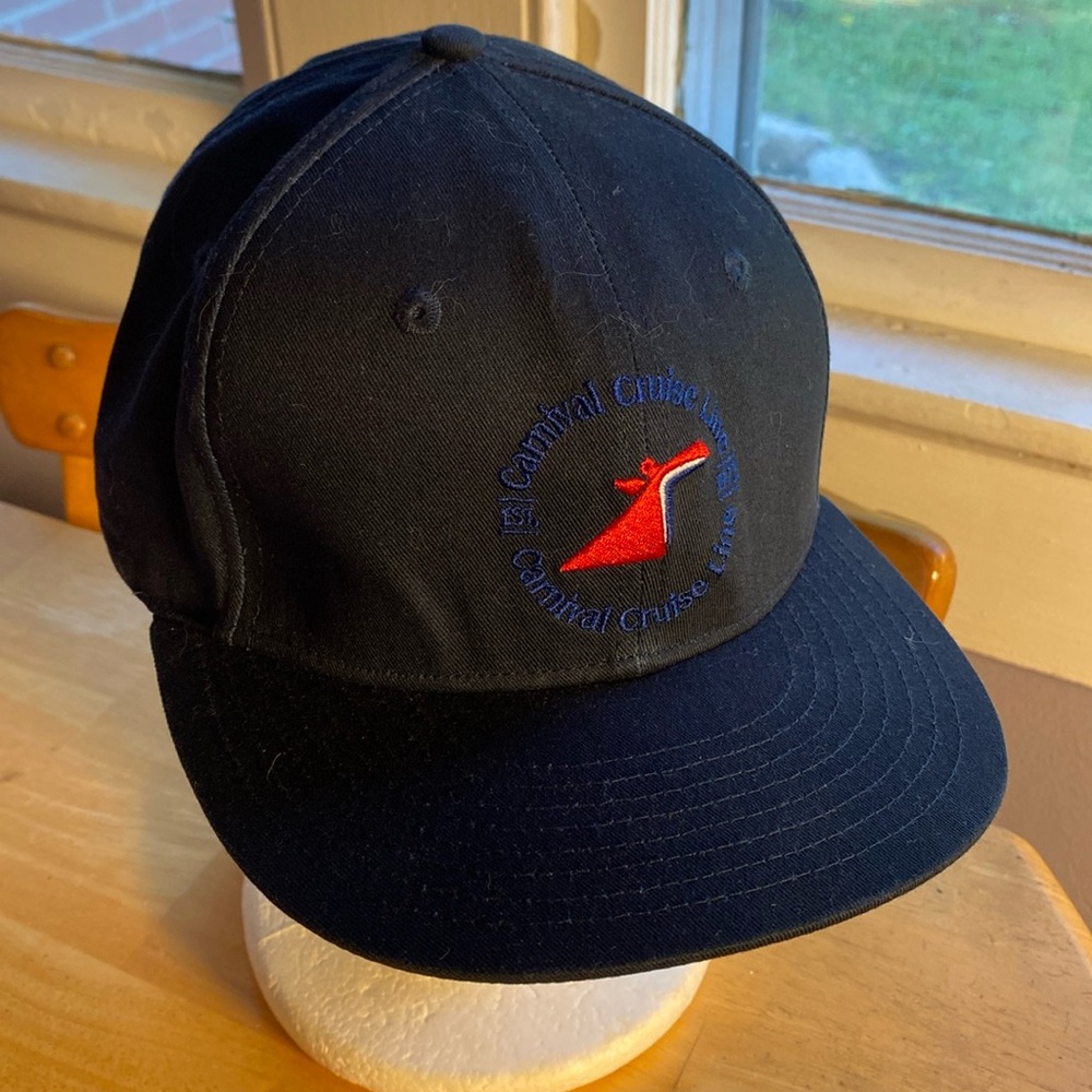 Baseball style Hat Cap Carnival Cruise Lines Blue Adjustable